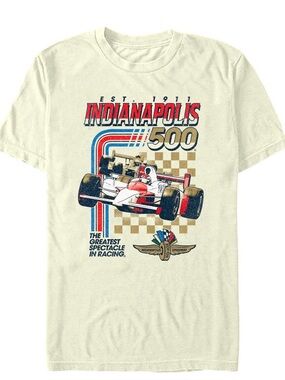 Kids Indy 500 The Greatest Spectacle in Racing  XXL (16/18)White T Shirt (d)